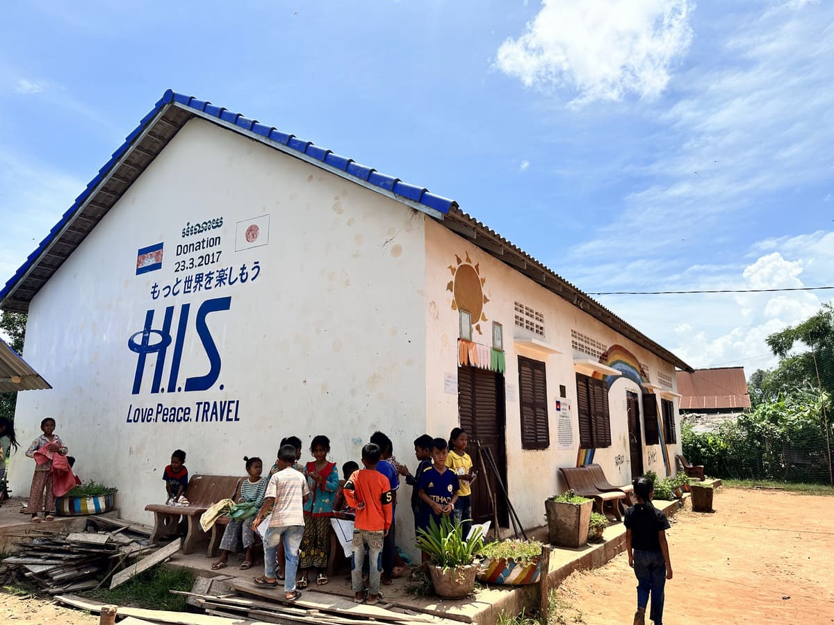 第1回 JATA×SDGSアワード受賞
子どもたちの学び場を作る カンボジア6日間